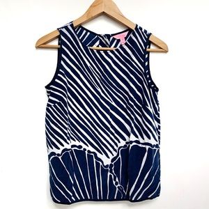 Lilly Pulitzer Iona Top Shimmy Shell Top